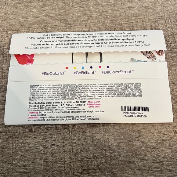 Color Street Pink Peppercorn - Picture 2 of 2